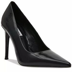 Steve Madden Reya Black Patent Heels